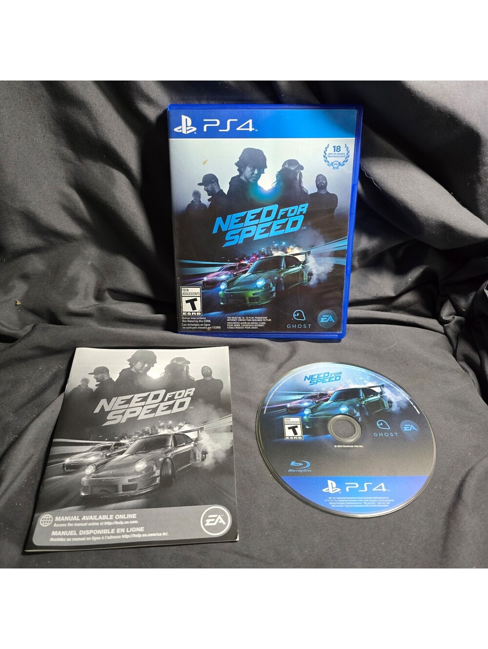 Need For Speed - Sony PlayStation 4 Game Tested And Working